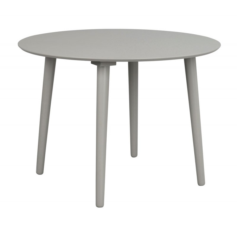 RO Lott Dining Table Round Light Grey